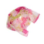 Fashion, accesorii si bijuterii - Femei - Accesorii femei - Esarfe si fulare femei - Esarfa, de dama, Buticcochet, Roz cu imprimeu floral, 50x160 cm - ES519 - Infinity.ro