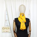 Fashion, accesorii si bijuterii - Femei - Accesorii femei - Esarfe si fulare femei - Esarfa, de dama, Buticcochet, din poliester, imprimeu cu trandafiri, 50x160 cm, Portocaliu - ES2180 - Infinity.ro