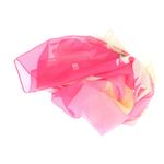 Fashion, accesorii si bijuterii - Femei - Accesorii femei - Esarfe si fulare femei - Esarfa, de dama, Buticcochet, din poliester, imprimeu cu flori, 50x150 cm, Fucsia - ES2102 - Infinity.ro