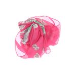 Fashion, accesorii si bijuterii - Femei - Accesorii femei - Esarfe si fulare femei - Esarfa, de dama, Buticcochet, din poliester, imprimeu floral, 50x150 cm, Roz cenusiu - ES2176 - Infinity.ro