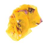 Fashion, accesorii si bijuterii - Femei - Accesorii femei - Esarfe si fulare femei - Esarfa, de dama, Buticcochet, din poliester, imprimeu cu trandafiri, 50x160 cm, Portocaliu - ES2180 - Infinity.ro
