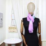 Fashion, accesorii si bijuterii - Femei - Accesorii femei - Esarfe si fulare femei - Esarfa, de dama, Buticcochet, din poliester, imprimeu floral, 50x150 cm, Mov - ES2094 - Infinity.ro