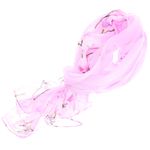 Fashion, accesorii si bijuterii - Femei - Accesorii femei - Esarfe si fulare femei - Esarfa, de dama, Buticcochet, din poliester, imprimeu floral, 50x150 cm, Roz - ES1995 - Infinity.ro