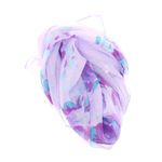 Fashion, accesorii si bijuterii - Femei - Accesorii femei - Esarfe si fulare femei - Esarfa, de dama, Buticcochet, din poliester, cu imprimeu floral, 50x160 cm, Mov - ES2045 - Infinity.ro