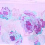 Fashion, accesorii si bijuterii - Femei - Accesorii femei - Esarfe si fulare femei - Esarfa, de dama, Buticcochet, din poliester, cu imprimeu floral, 50x160 cm, Mov - ES2045 - Infinity.ro