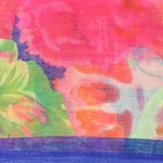 Fashion, accesorii si bijuterii - Femei - Accesorii femei - Esarfe si fulare femei - Esarfa, de dama, Buticcochet, din poliester, cu imprimeu floral, 50x160 cm, Multicolor - ES2044 - Infinity.ro