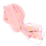 Fashion, accesorii si bijuterii - Femei - Accesorii femei - Esarfe si fulare femei - Esarfa, de dama, Buticcochet, din poliester, imprimeu cu floricele, 50x150 cm, Roz - ES1919 - Infinity.ro