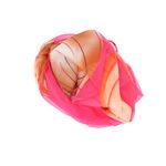 Fashion, accesorii si bijuterii - Femei - Accesorii femei - Esarfe si fulare femei - Esarfa, de dama, Buticcochet, din poliester, imprimeu floral, 50x150 cm, Roz - ES1983 - Infinity.ro