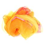 Fashion, accesorii si bijuterii - Femei - Accesorii femei - Esarfe si fulare femei - Esarfa, de dama, Buticcochet, din poliester, cu flori, 50x160 cm, Portocaliu - ES1820 - Infinity.ro