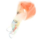 Fashion, accesorii si bijuterii - Femei - Accesorii femei - Esarfe si fulare femei - Esarfa, de dama, Buticcochet, din poliester, imprimeu stilizat, 50x160 cm, Multicolor - ES1804 - Infinity.ro