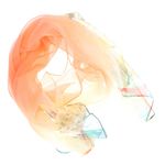 Fashion, accesorii si bijuterii - Femei - Accesorii femei - Esarfe si fulare femei - Esarfa, de dama, Buticcochet, din poliester, imprimeu stilizat, 50x160 cm, Multicolor - ES1804 - Infinity.ro