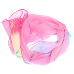 Fashion, accesorii si bijuterii - Femei - Accesorii femei - Esarfe si fulare femei - Esarfa, de dama, Buticcochet, din poliester, imprimeu floral, 50x150 cm, Roz - ES1984 - Infinity.ro