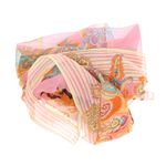 Fashion, accesorii si bijuterii - Femei - Accesorii femei - Esarfe si fulare femei - Esarfa, de dama, Buticcochet, din poliester, imprimeu stilizat, 50x160 cm, Roz - ES1816 - Infinity.ro