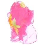 Fashion, accesorii si bijuterii - Femei - Accesorii femei - Esarfe si fulare femei - Esarfa, de dama, Buticcochet, din poliester, cu flori, 50x160 cm, Roz - ES1800 - Infinity.ro