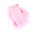 Fashion, accesorii si bijuterii - Femei - Accesorii femei - Esarfe si fulare femei - Esarfa, de dama, Buticcochet, din poliester, imprimeu cu flori, 50x150 cm, Roz - ES1976 - Infinity.ro