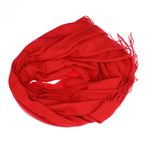 Fashion, accesorii si bijuterii - Femei - Accesorii femei - Esarfe si fulare femei - Esarfa, de dama, Buticcochet, Casmir, 70x180 cm, model Uni, Rosu - ES2823 - Infinity.ro
