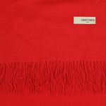 Fashion, accesorii si bijuterii - Femei - Accesorii femei - Esarfe si fulare femei - Esarfa, de dama, Buticcochet, Casmir, 70x180 cm, model Uni, Rosu - ES2823 - Infinity.ro