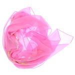 Fashion, accesorii si bijuterii - Femei - Accesorii femei - Esarfe si fulare femei - Esarfa, de dama, Buticcochet, din poliester, imprimeu cu frunze, 50x160 cm, Roz - ES1794 - Infinity.ro