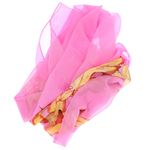 Fashion, accesorii si bijuterii - Femei - Accesorii femei - Esarfe si fulare femei - Esarfa, de dama, Buticcochet, din poliester, imprimeu cu frunze, 50x160 cm, Roz - ES1794 - Infinity.ro