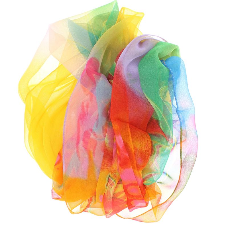 Fashion, accesorii si bijuterii - Femei - Accesorii femei - Esarfe si fulare femei - Esarfa, de dama, Buticcochet, din poliester, imprimeu cu flori, 50x160 cm, Multicolor - ES1788 - Infinity.ro