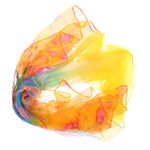 Fashion, accesorii si bijuterii - Femei - Accesorii femei - Esarfe si fulare femei - Esarfa, de dama, Buticcochet, din poliester, imprimeu cu flori, 50x160 cm, Multicolor - ES1788 - Infinity.ro