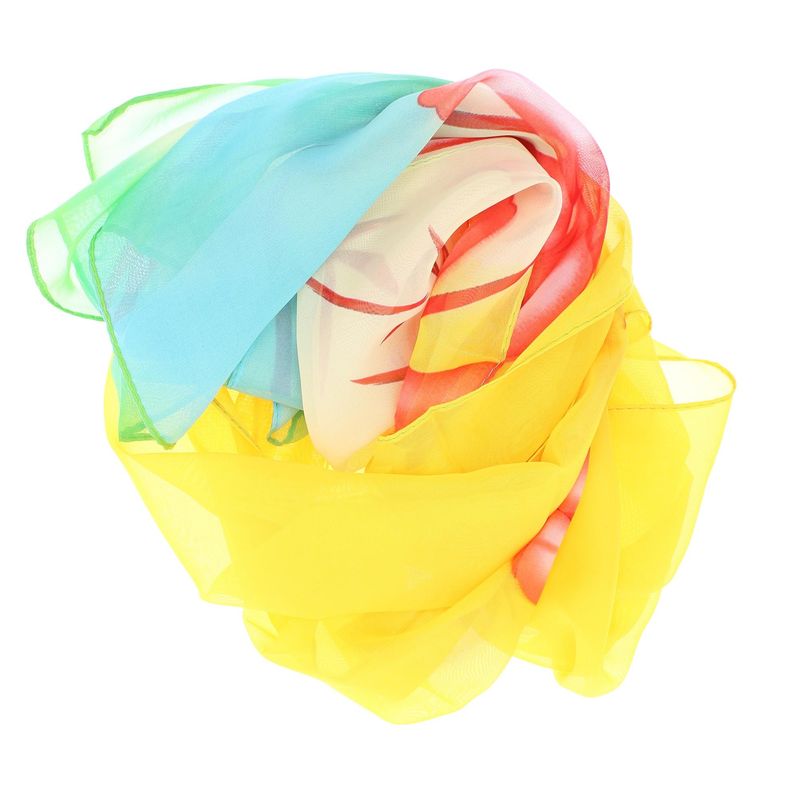 Fashion, accesorii si bijuterii - Femei - Accesorii femei - Esarfe si fulare femei - Esarfa, de dama, Buticcochet, din poliester, imprimeu cu crini, 50x150 cm, Galben - ES1940 - Infinity.ro