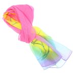 Fashion, accesorii si bijuterii - Femei - Accesorii femei - Esarfe si fulare femei - Esarfa, de dama, Buticcochet, din poliester, imprimeu cu crini, 50x150 cm, Roz - ES1939 - Infinity.ro