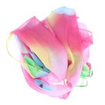 Fashion, accesorii si bijuterii - Femei - Accesorii femei - Esarfe si fulare femei - Esarfa, de dama, Buticcochet, din poliester, imprimeu cu maci, 50x150 cm, Roz - ES1936 - Infinity.ro