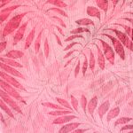 Fashion, accesorii si bijuterii - Femei - Accesorii femei - Esarfe si fulare femei - Esarfa, de dama, Buticcochet, din poliester, imprimeu cu frunze, 50x160 cm, Roz -  ES1769 - Infinity.ro