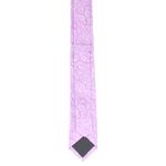 Fashion, accesorii si bijuterii - Barbati - Accesorii barbati - Cravate si papioane barbati - Set cravata si batista, Buticcochet, din material sintetic, 148 x 6 cm, model stilizat, Mov - SETC203 - Infinity.ro