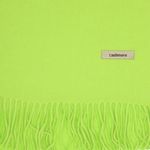 Fashion, accesorii si bijuterii - Femei - Accesorii femei - Esarfe si fulare femei - Esarfa, de dama, Buticcochet, Casmir, 34x180 cm, Verde aprins - ES2800 - Infinity.ro