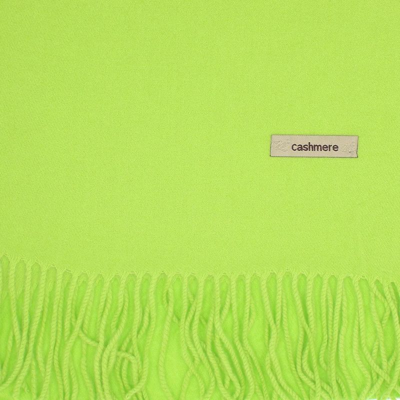 Fashion, accesorii si bijuterii - Femei - Accesorii femei - Esarfe si fulare femei - Esarfa, de dama, Buticcochet, Casmir, 34x180 cm, Verde aprins - ES2800 - Infinity.ro