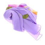 Fashion, accesorii si bijuterii - Femei - Accesorii femei - Esarfe si fulare femei - Esarfa, de dama, Buticcochet, din poliester, cu imprimeu floral, 50x160 cm, Mov - ES1703 - Infinity.ro