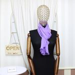 Fashion, accesorii si bijuterii - Femei - Accesorii femei - Esarfe si fulare femei - Esarfa, de dama, Buticcochet, din poliester, cu imprimeu floral, 50x160 cm, Mov - ES1703 - Infinity.ro