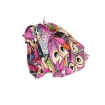 Fashion, accesorii si bijuterii - Femei - Accesorii femei - Esarfe si fulare femei - Esarfa, de dama, Buticcochet, Casmir, 70x170 cm, model cu bufnite, Fucsia - ES2788 - Infinity.ro