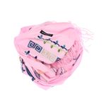 Fashion, accesorii si bijuterii - Femei - Accesorii femei - Esarfe si fulare femei - Esarfa, de dama, Buticcochet, Casmir, cu model ren brodat, 70x180 cm, Roz - ES1530 - Infinity.ro