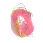 Fashion, accesorii si bijuterii - Femei - Accesorii femei - Esarfe si fulare femei - Esarfa, de dama, Buticcochet, din poliester, imprimeu floral, 150x50 cm, Roz - ES1306 - Infinity.ro