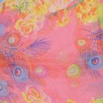 Fashion, accesorii si bijuterii - Femei - Accesorii femei - Esarfe si fulare femei - Esarfa, de dama, Buticcochet, din poliester, imprimeu floral, 150x50 cm, Roz - ES1306 - Infinity.ro