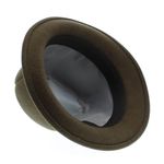 Fashion, accesorii si bijuterii - Barbati - Accesorii barbati - Caciuli si sepci barbati - Palarie barbati, din 100% lana, cu snur decorativ, Dasteli, marime 60, kaki - PAL910 - Infinity.ro