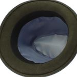 Fashion, accesorii si bijuterii - Barbati - Accesorii barbati - Caciuli si sepci barbati - Palarie barbati, din 100% lana, cu banda decorativa, Dasteli, marime 60, kaki - PAL894 - Infinity.ro