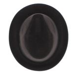 Fashion, accesorii si bijuterii - Barbati - Accesorii barbati - Caciuli si sepci barbati - Palarie barbati, din 100% lana, Maro cu banda textila, Dasteli, marime 58 - PAL1193 - Infinity.ro