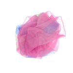 Fashion, accesorii si bijuterii - Femei - Accesorii femei - Esarfe si fulare femei - Esarfa, de dama, Buticcochet, din poliester, imprimeu cu lalele, 150x50 cm, Roz - ES1286 - Infinity.ro