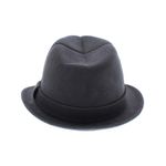 Fashion, accesorii si bijuterii - Barbati - Accesorii barbati - Caciuli si sepci barbati - Palarie barbati, din 100% lana, cu banda decorativa, Dasteli, marime 58, Gri  - PAL884 - Infinity.ro