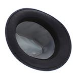 Fashion, accesorii si bijuterii - Barbati - Accesorii barbati - Caciuli si sepci barbati - Palarie barbati, din 100% lana, cu banda decorativa, Dasteli, marime 58, Gri  - PAL884 - Infinity.ro