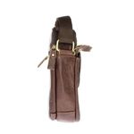Fashion, accesorii si bijuterii - Barbati - Accesorii barbati - Genti si rucsacuri barbati - Geanta barbateasca, de umar, din piele naturala, RuffRader, 18 x 23 x 6 cm, Maro inchis - GNM40 - Infinity.ro