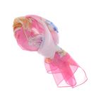 Fashion, accesorii si bijuterii - Femei - Accesorii femei - Esarfe si fulare femei - Esarfa, de dama, Buticcochet, din poliester, imprimeu cu flori, 150x50 cm, Roz- ES1295 - Infinity.ro