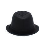 Fashion, accesorii si bijuterii - Barbati - Accesorii barbati - Caciuli si sepci barbati - Palarie barbati, din 100% lana, Negru cu banda textila, Dasteli, marime 53 - PAL871 - Infinity.ro