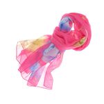Fashion, accesorii si bijuterii - Femei - Accesorii femei - Esarfe si fulare femei - Esarfa, de dama, Buticcochet, din poliester, cu imprimeu floral, 150x50 cm, Roz - ES1284 - Infinity.ro