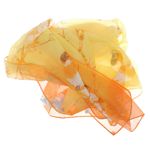 Fashion, accesorii si bijuterii - Femei - Accesorii femei - Esarfe si fulare femei - Esarfa, de dama, Buticcochet, din poliester, Galben cu flori si pasari, 150x50 cm - ES1140 - Infinity.ro