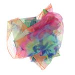 Fashion, accesorii si bijuterii - Femei - Accesorii femei - Esarfe si fulare femei - Esarfa, de dama, Buticcochet, din poliester, Porocaliu cu imprimeu floral, 50x160 cm - ES1073 - Infinity.ro
